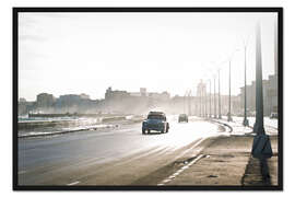 Gerahmter Kunstdruck Cuba street morning