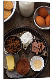 Magnettafel Schokoladenkuchen