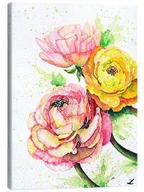 Canvas print Ranunculus Flowers