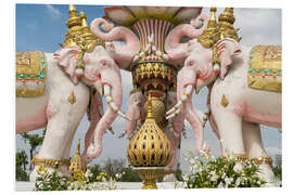 Foam board print Elephant statue in Sanam Luang, Bangkok