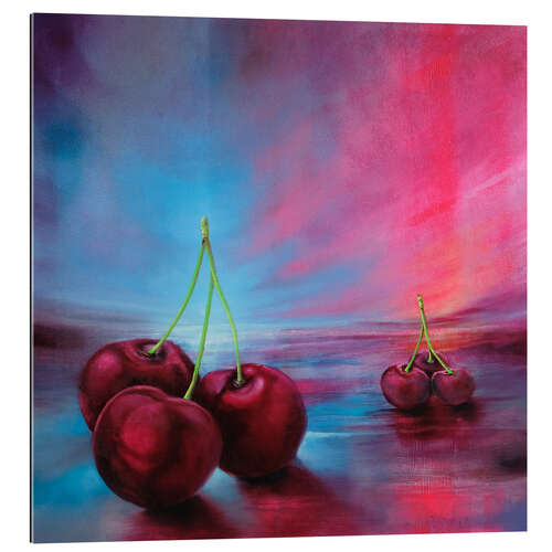 Gallery print Cherries and a bright day