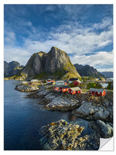 Naklejka na ścianę Lofoten