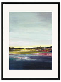 Gerahmter Kunstdruck Blaue Stunde