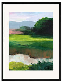 Gerahmter Kunstdruck Grünwald ll