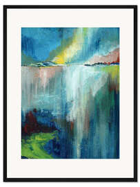 Gerahmter Kunstdruck Katarakt