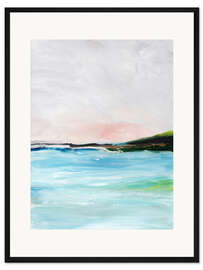 Gerahmter Kunstdruck Offenes Meer ll