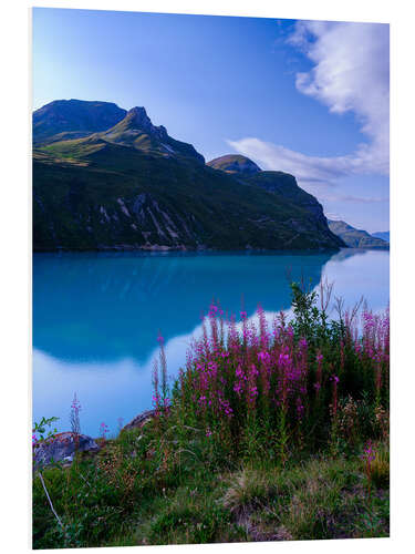 PVC print View at Lac do Moiry, Switzerland