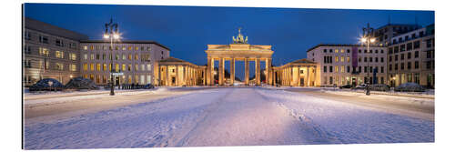 Gallery print Brandenburg Gate in winter