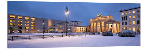 Gallery print Brandenburg Gate in winter