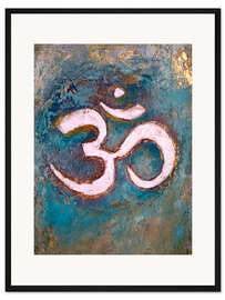 Gerahmter Kunstdruck OM III