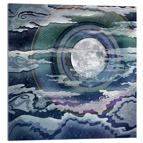 Galleritryk Moon glow III