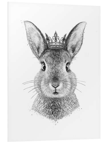 Foam board print Queen Rabbit