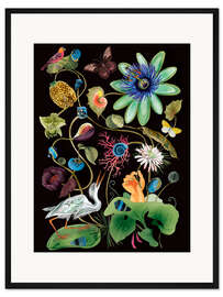 Gerahmter Kunstdruck Mitternachtstraum