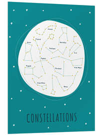 Tableau en PVC Constellations I