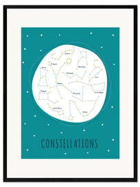 Gerahmter Kunstdruck Constellations I