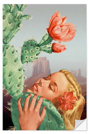 Självhäftande poster In Love With A Prick