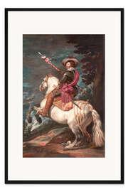 Gerahmter Kunstdruck Der Herzog der Donuts