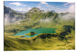 Alubild Schrecksee im Allgäu