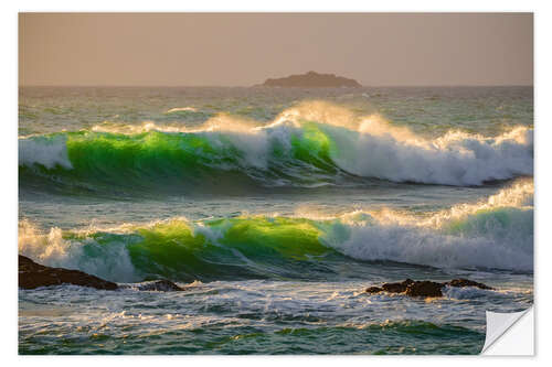 Wandsticker Abendstimmung am Meer