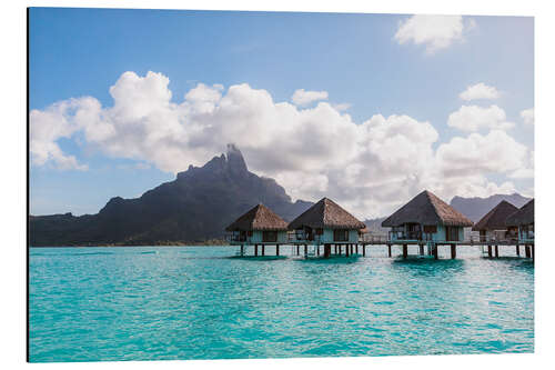 Aluminium print Dreaming Bora Bora