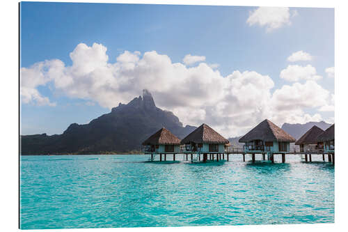 Tableau en plexi-alu Rêver de Bora Bora