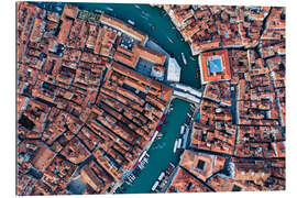 Gallery print Looking down on Venice