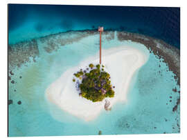 Magnettafel Tropisches Paradies