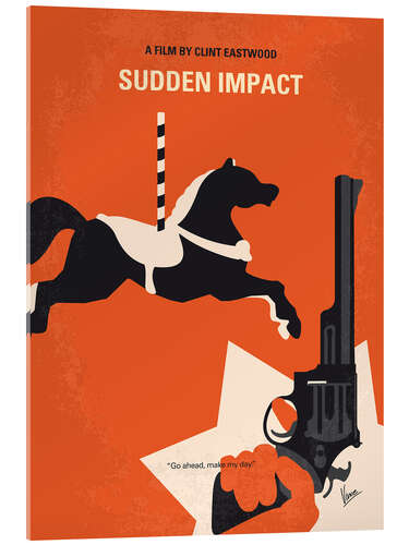 Acrylglas print Dirty Harry Sudden Impact