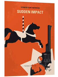 Foam board print Dirty Harry Sudden Impact