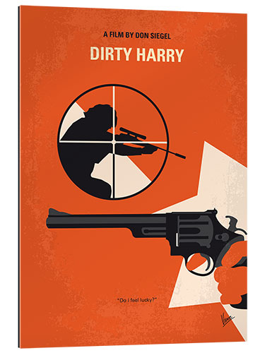 Stampa su plexi-alluminio Dirty Harry V