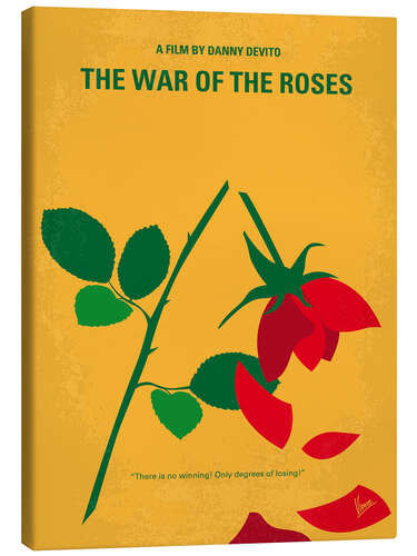 Canvas print The War of the Roses