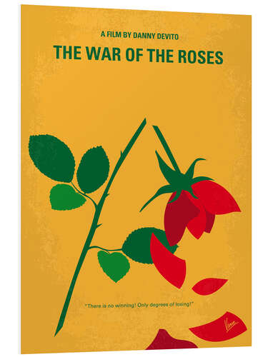 Foam board print The War of the Roses