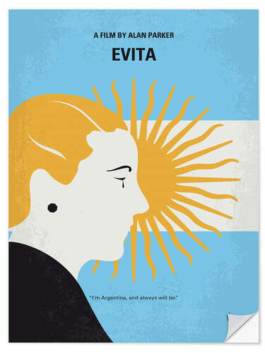 Wall sticker Evita