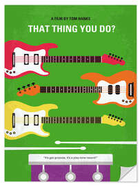 Selvklebende plakat That Thing You Do