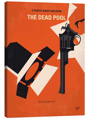 Canvas print Dirty Harry The Dead Pool