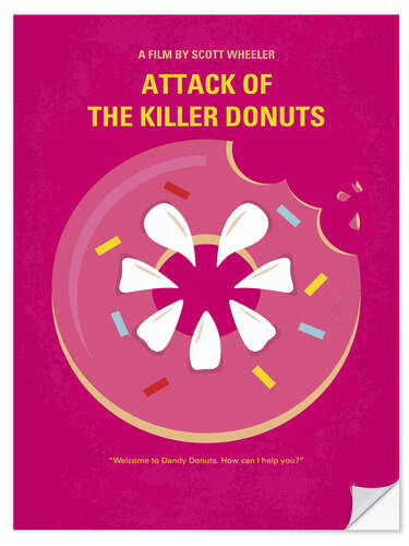 Sisustustarra Attack of the Killer Donuts