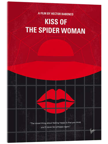 Acrylic print Kiss of the Spider Woman