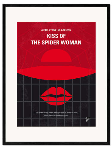 Gerahmter Kunstdruck Kiss of the Spider Woman