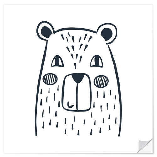 Wall sticker Bear