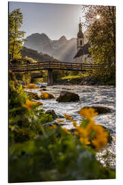 Aluminium print Ramsau near Berchtesgaden