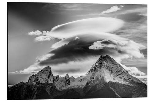 Aluminiumsbilde Watzmann family