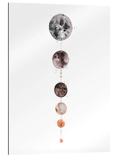 Gallery print Aligned Full Moons