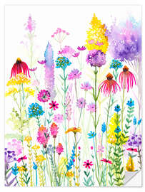 Wall sticker Wildflowers