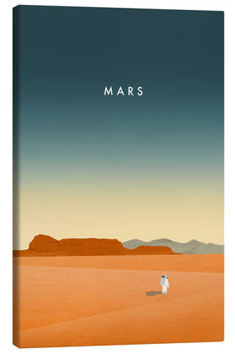 Canvas print Mars