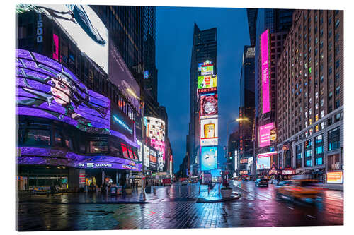 Acrylic print Times Square in Midtown Manhattan