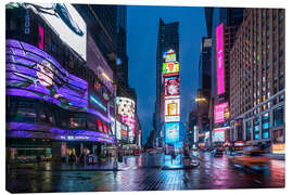 Canvas print Times Square in Midtown Manhattan