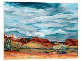 Foam board print New Mexico Landscape