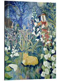 Magnettafel Lunare Stockrosen