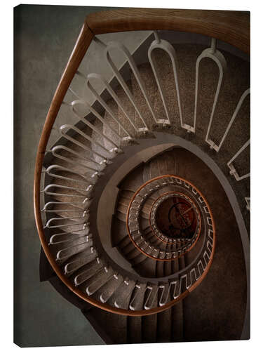 Canvastavla Spiral staircase