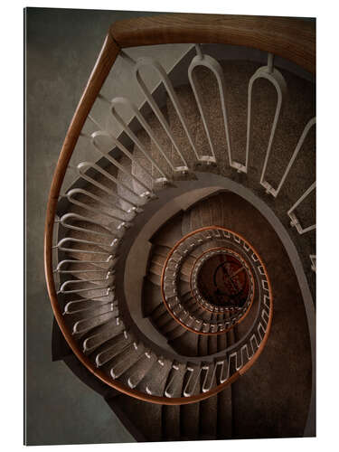 Gallery print Spiral staircase